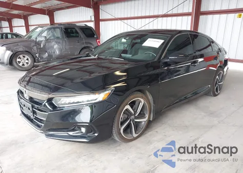 2021 Honda Accord Sport 2.0T from USA, damaged, VIN 1HGCV2F36MA022663